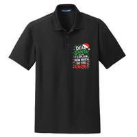 Dear Santa Before I Explain How Much Do You Know Xmas Dry Zone Grid Polo