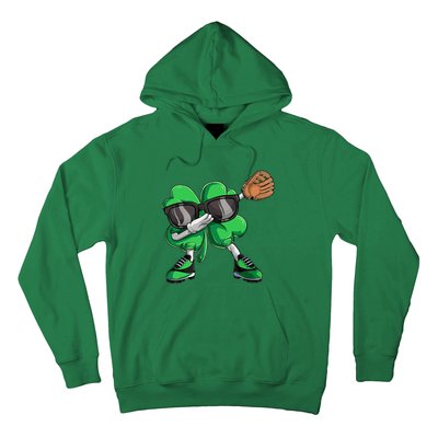 Dabbing Shamrock Baseball, St Patricks Day Hoodie