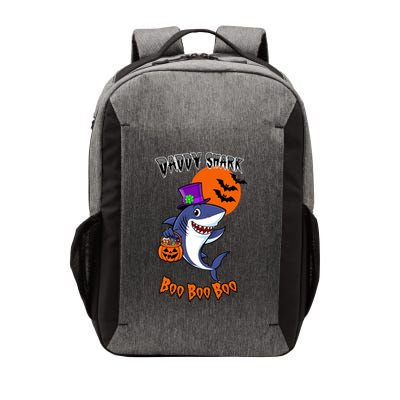 Daddy Shark Boo Boo Boo Funny Family Shark Halloween Vector Backpack