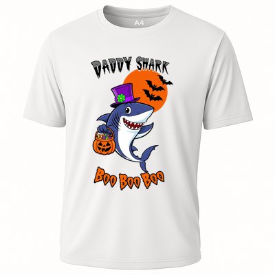 Daddy Shark Boo Boo Boo Funny Family Shark Halloween Performance Shirt