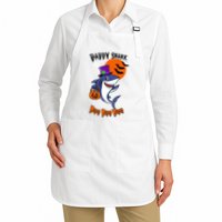 Daddy Shark Boo Boo Boo Funny Family Shark Halloween Apron