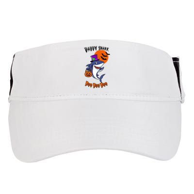 Daddy Shark Boo Boo Boo Funny Family Shark Halloween Adult Drive Performance Visor