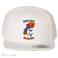 Daddy Shark Boo Boo Boo Funny Family Shark Halloween Wool Snapback Cap