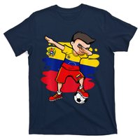 Dabbing Soccer Boy Venezuela Jersey Venezuelan Football Fans T-Shirt