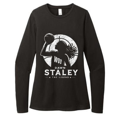 Dawn Staley Basketball Legend Vintage Retro Womens CVC Long Sleeve Shirt