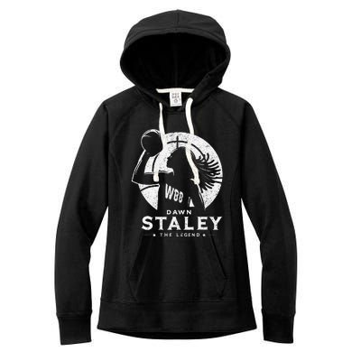 Dawn Staley Basketball Legend Vintage Retro Women's Fleece Hoodie