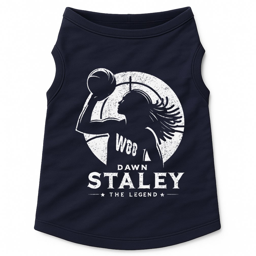 Dawn Staley Basketball Legend Vintage Retro Doggie Tank