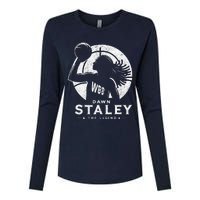 Dawn Staley Basketball Legend Vintage Retro Womens Cotton Relaxed Long Sleeve T-Shirt