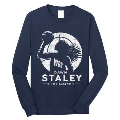 Dawn Staley Basketball Legend Vintage Retro Long Sleeve Shirt