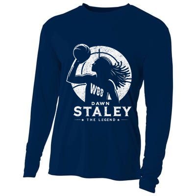 Dawn Staley Basketball Legend Vintage Retro Cooling Performance Long Sleeve Crew