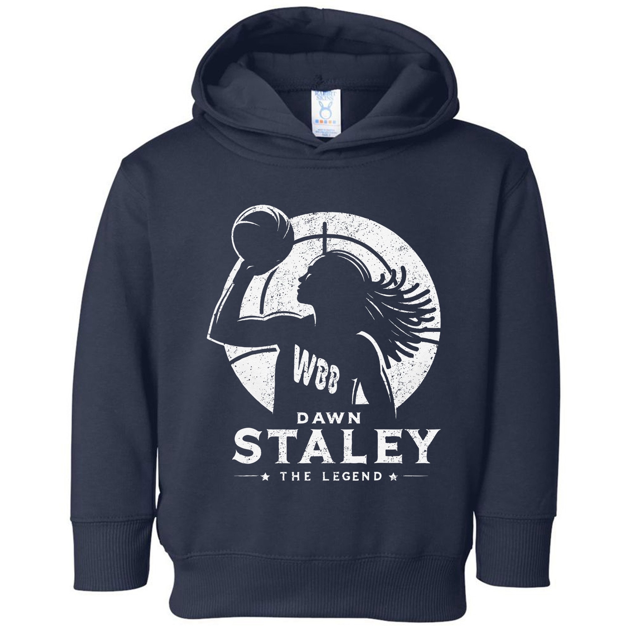 Dawn Staley Basketball Legend Vintage Retro Toddler Hoodie