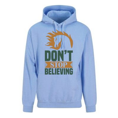 Don't Stop Believing Unisex Surf Hoodie