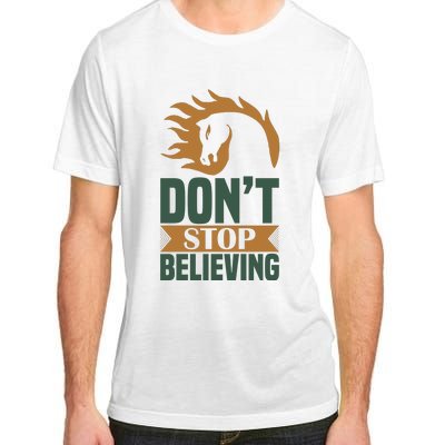 Don't Stop Believing Adult ChromaSoft Performance T-Shirt