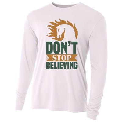 Don't Stop Believing Cooling Performance Long Sleeve Crew