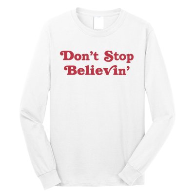 Don’T Stop Believin’ Det Long Sleeve Shirt