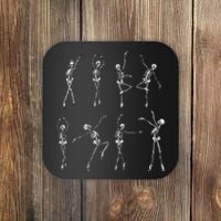 Dancing Skeleton Ballerinas Halloween Costume Ballet Girl Coaster