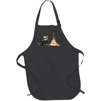 Dark Souls Bonfire TShirt Full-Length Apron With Pockets