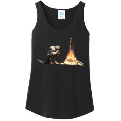 Dark Souls Bonfire TShirt Ladies Essential Tank