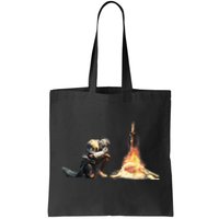 Dark Souls Bonfire TShirt Tote Bag