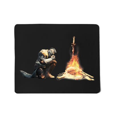 Dark Souls Bonfire TShirt Mousepad