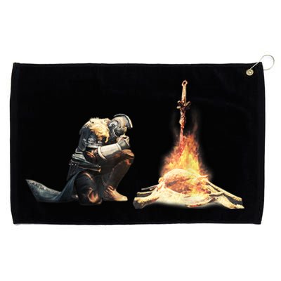 Dark Souls Bonfire TShirt Grommeted Golf Towel