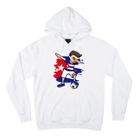 Dabbing Soccer Boy Cuba Jersey Cuban Football Fans Sport Hoodie