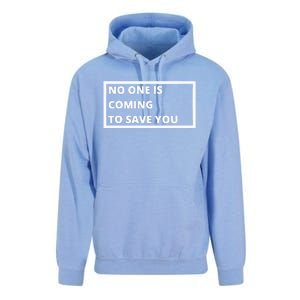 Dr Shawn Baker No One Is Coming To Save You Unisex Surf Hoodie