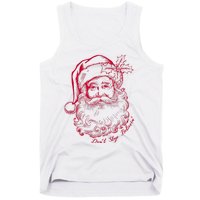 DonT Stop Believe Christmas Holiday Santa Claus Tank Top