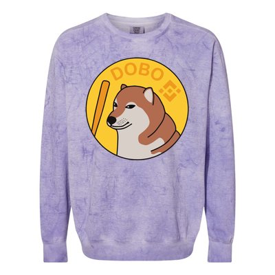 Dogebonk Solona Bonk Coin Logo Colorblast Crewneck Sweatshirt