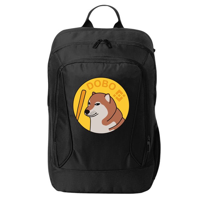 Dogebonk Solona Bonk Coin Logo City Backpack