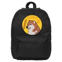 Dogebonk Solona Bonk Coin Logo 16 in Basic Backpack