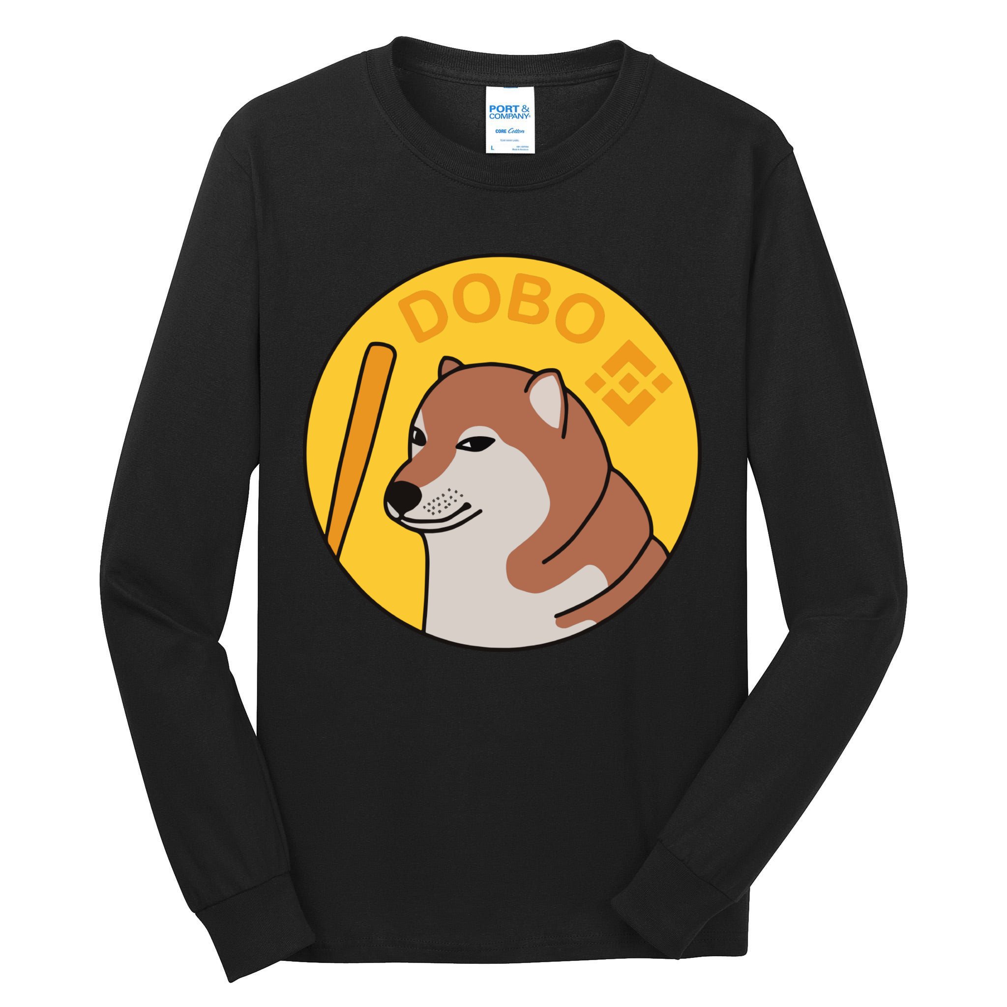 Dogebonk Solona Bonk Coin Logo Tall Long Sleeve T-Shirt
