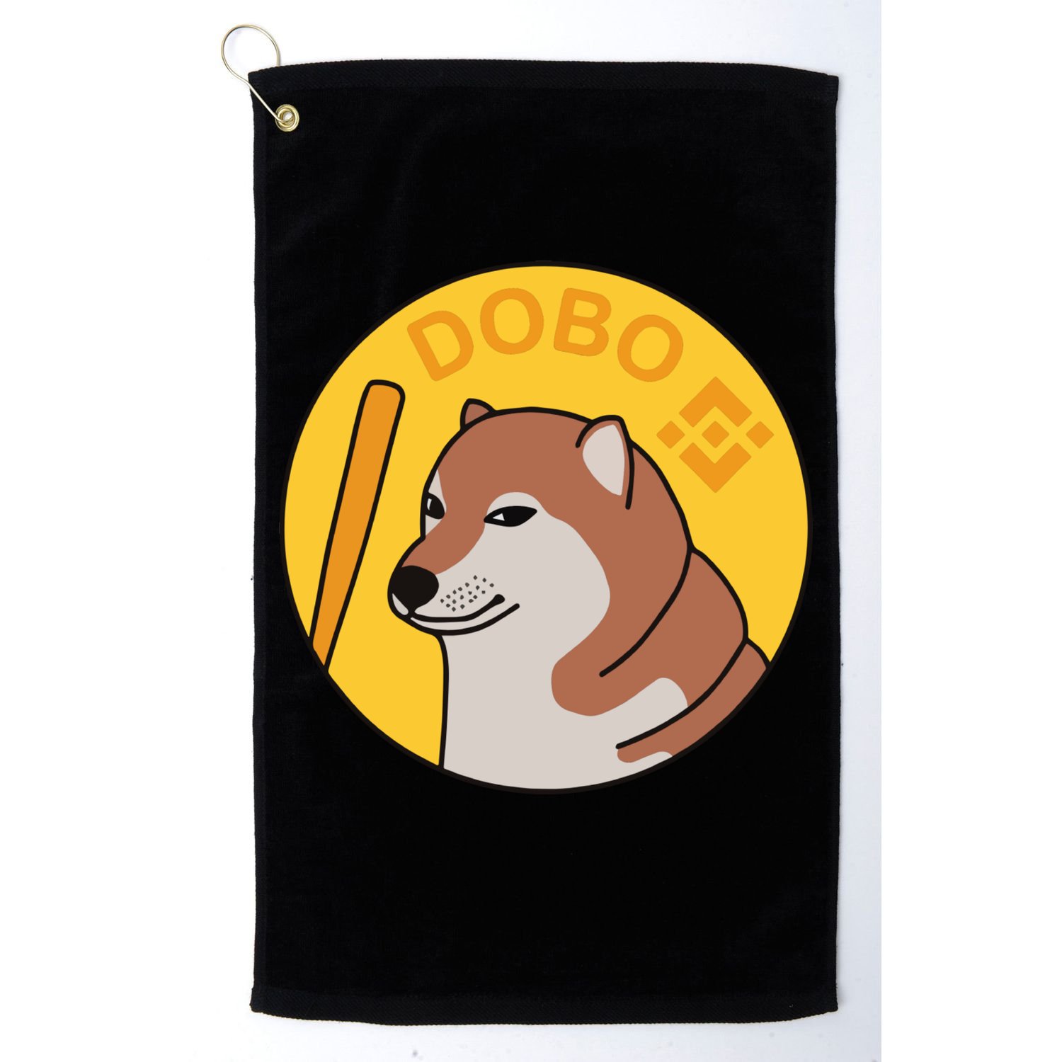 Dogebonk Solona Bonk Coin Logo Golf Towel
