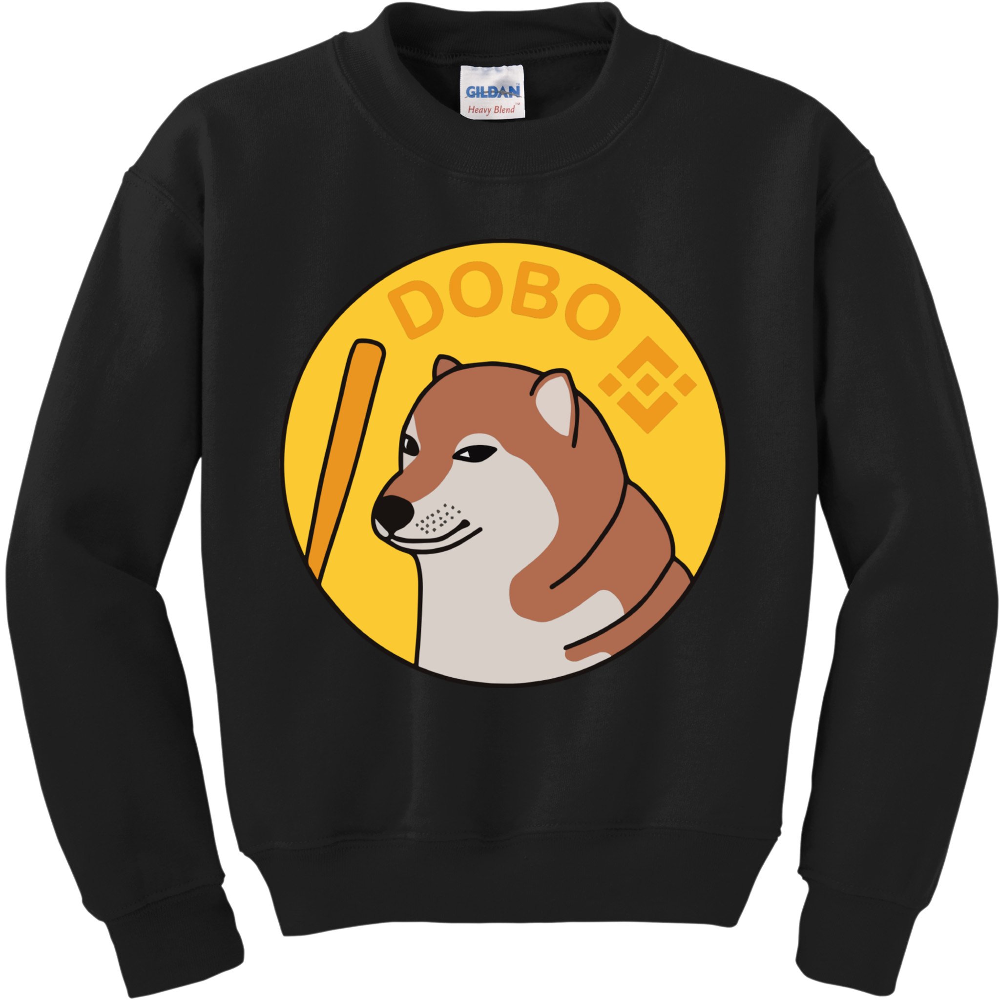 Dogebonk Solona Bonk Coin Logo Kids Sweatshirt