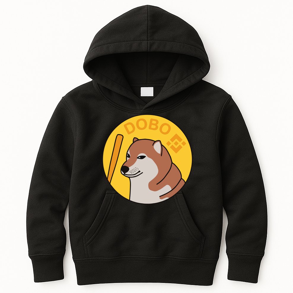 Dogebonk Solona Bonk Coin Logo Kids Hoodie