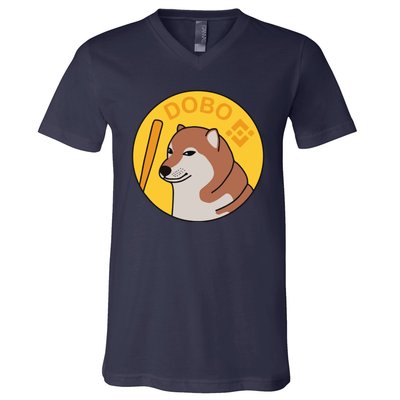 Dogebonk Solona Bonk Coin Logo V-Neck T-Shirt