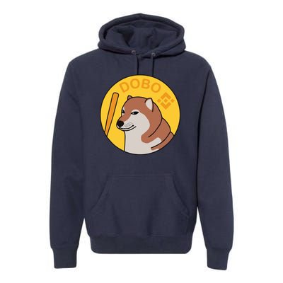 Dogebonk Solona Bonk Coin Logo Premium Hoodie