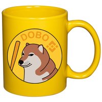 Dogebonk Solona Bonk Coin Logo 11oz C Handle Ceramic Mug