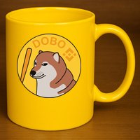 Dogebonk Solona Bonk Coin Logo 11oz C Handle Ceramic Mug