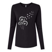 Dandelion Soccer Ball For Soccer Player Soccer Womens Cotton Relaxed Long Sleeve T-Shirt