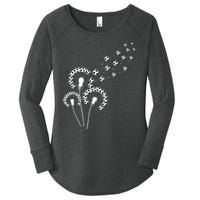 Dandelion Soccer Ball For Soccer Player Soccer Women's Perfect Tri Tunic Long Sleeve Shirt