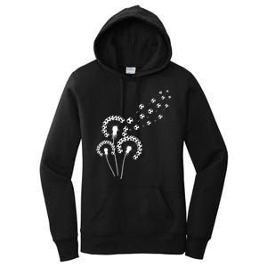 Dandelion Soccer Ball For Soccer Player Soccer Women's Pullover Hoodie