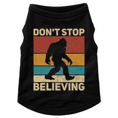 DonT Stop Believing Sasquatch Costume Big Foot Bigfoot Doggie Tank