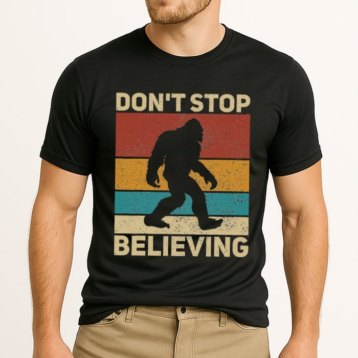 DonT Stop Believing Sasquatch Costume Big Foot Bigfoot Cooling Performance Crew T-Shirt