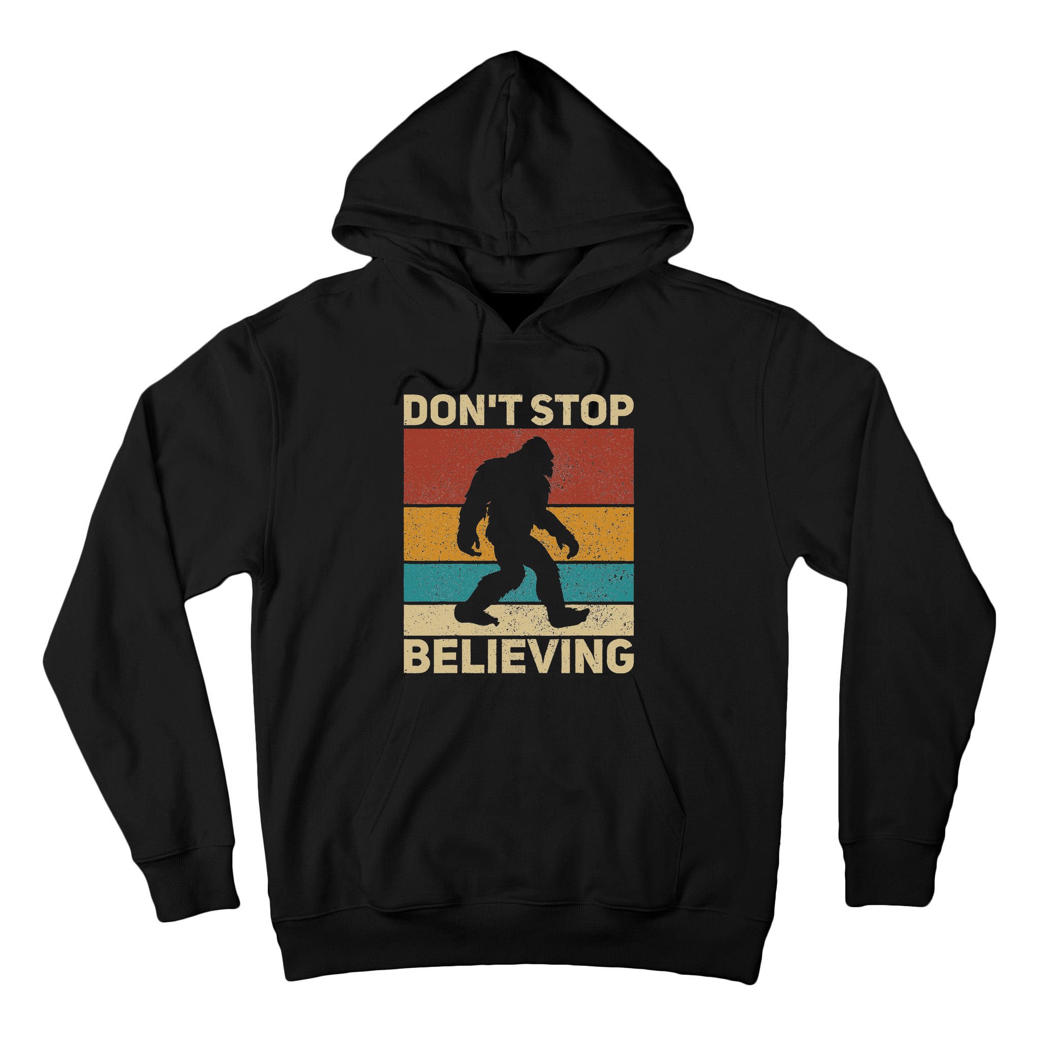 DonT Stop Believing Sasquatch Costume Big Foot Bigfoot Tall Hoodie