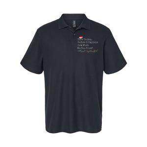 Dear Santa Before I Explain How Much Do You Know Christmas Softstyle Adult Sport Polo