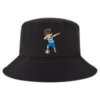 Dabbing Soccer Boy Greece Cool Comfort Performance Bucket Hat