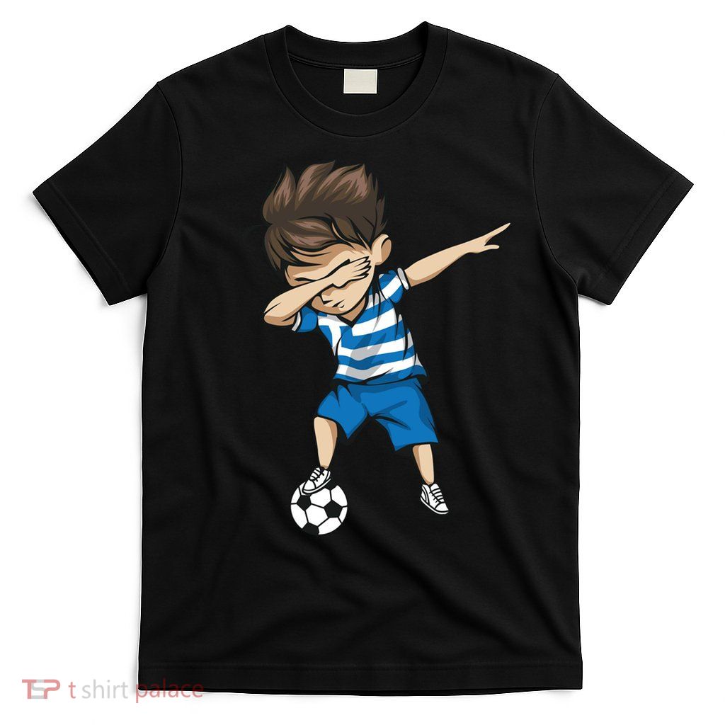 Dabbing Soccer Boy Greece T-Shirt