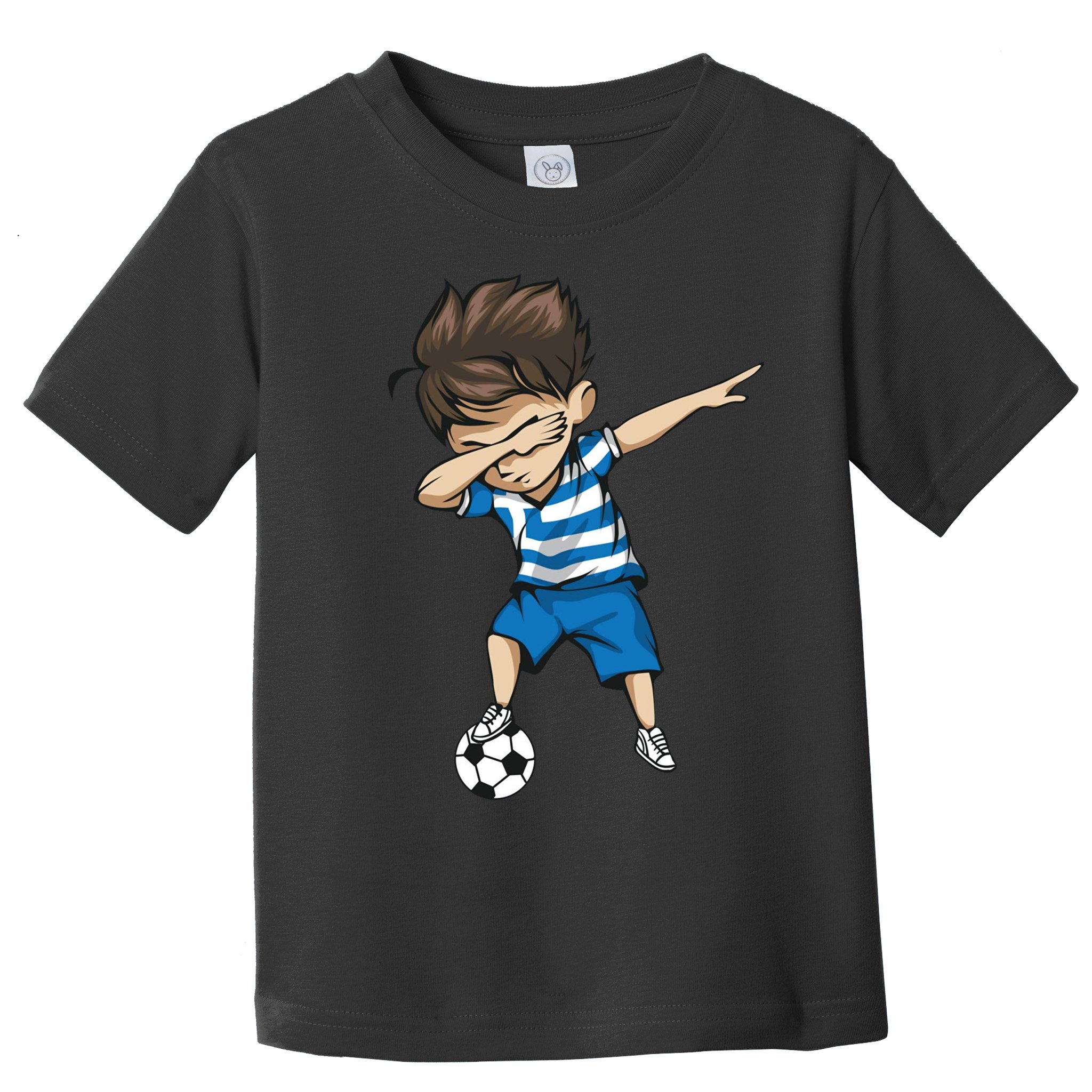 Dabbing Soccer Boy Greece Toddler T-Shirt