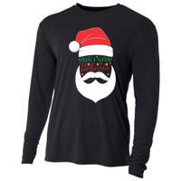 Dont Stop Believing Cute Santa Gift Cooling Performance Long Sleeve Crew